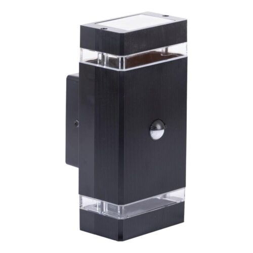 Kültéri fali lámpa érzékelővel NIZZA 2xGU10/35W/230V IP65