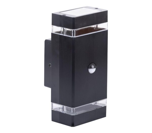 Kültéri fali lámpa érzékelővel NIZZA 2xGU10/35W/230V IP65