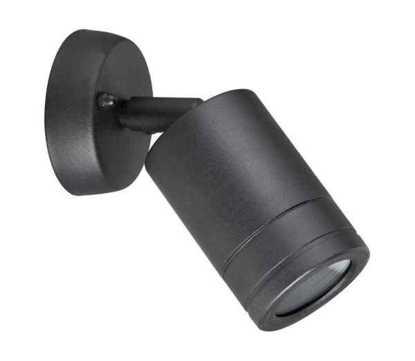 Kültéri fali lámpa OLIMP 2 1xGU10/8W/230V IP44 fekete