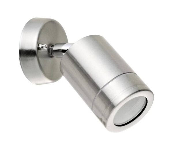 Kültéri fali lámpa OLIMP 2 1xGU10/8W/230V IP44 rozsdamentes