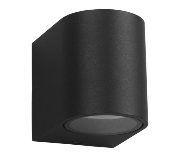 Kültéri fali lámpa OVALIS 1xGU10/35W/230V IP44 fekete