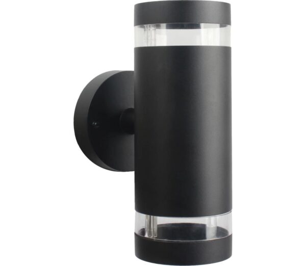 Kültéri fali lámpa RINO 2xGU10/12W/230V IP54 fekete