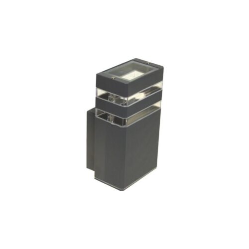 Kültéri fali lámpa SANTA 1xGU10/30W/230V IP54 antracit