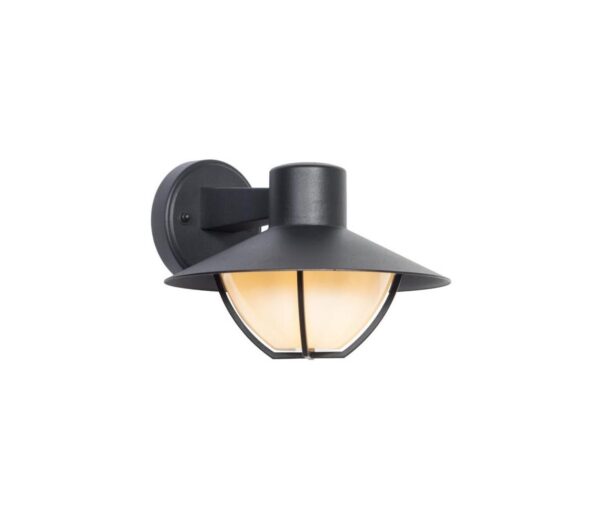Kültéri fali lámpa ZALIKA 1xE27/60W/230V IP44 fekete