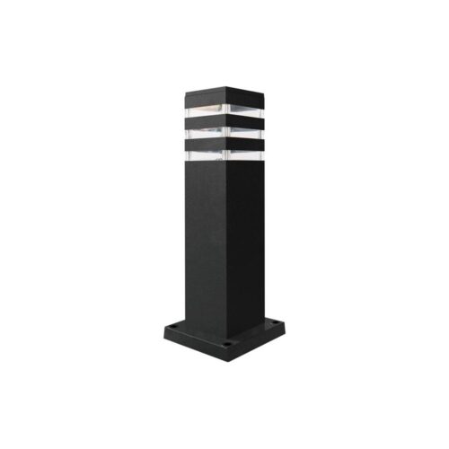 Kültéri lámpa TEKSAS 1xE27/12W/230V IP44 44 cm antracit