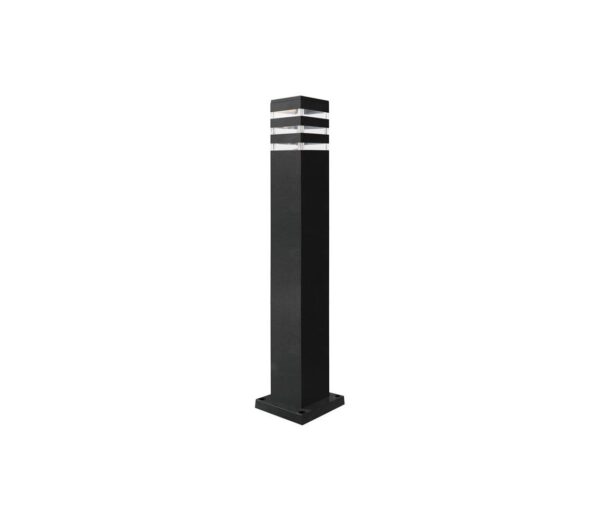 Kültéri lámpa TEKSAS 1xE27/12W/230V IP44 74 cm antracit