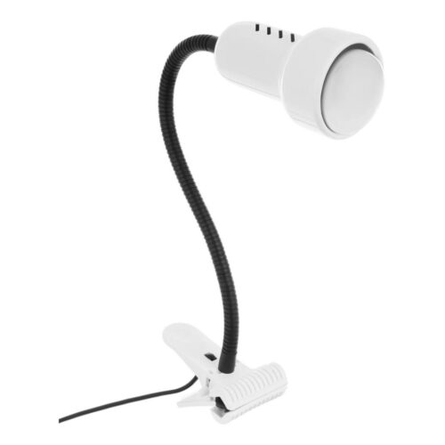 Lámpa csipesszel LOLEK 1xE14/24W/230V fehér