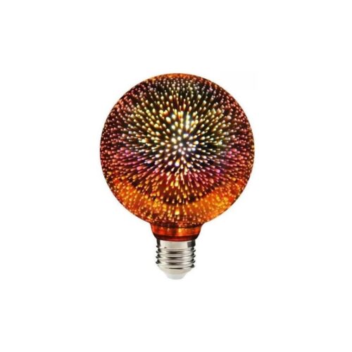 B.V. LED 3D Dekor izzó E27/4W/230V