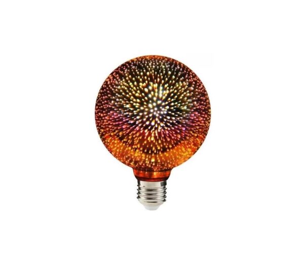 B.V. LED 3D Dekor izzó E27/4W/230V