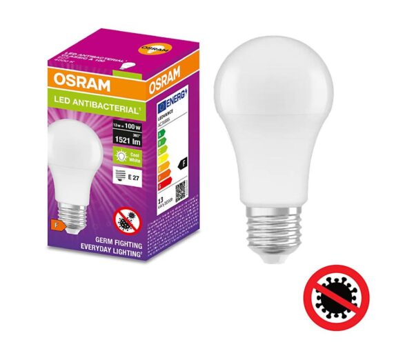 Osram LED Antibakteriális izzó A100 E27/13W/230V 4000K