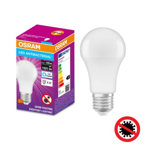 Osram LED Antibakteriális izzó A100 E27/13W/230V 6500K