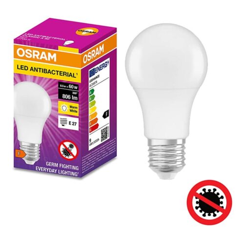 Osram LED Antibakteriális izzó A60 E27/8