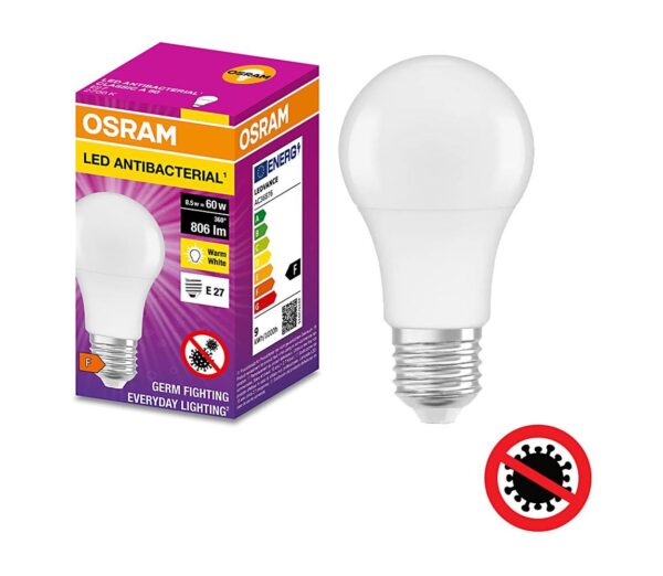 Osram LED Antibakteriális izzó A60 E27/8