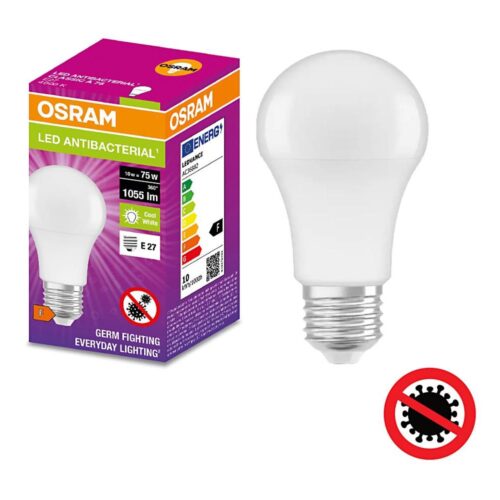 Osram LED Antibakteriális izzó A75 E27/10W/230V 4000K