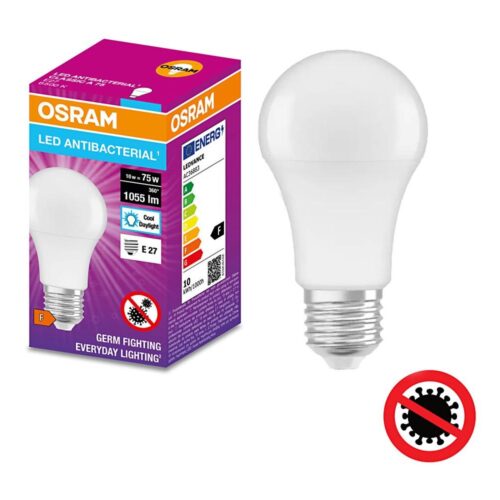 Osram LED Antibakteriális izzó A75 E27/10W/230V 6500K