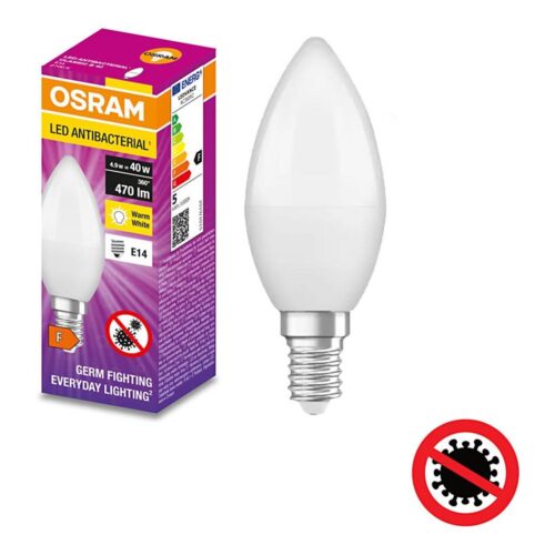 Osram LED Antibakteriális izzó B40 E14/4