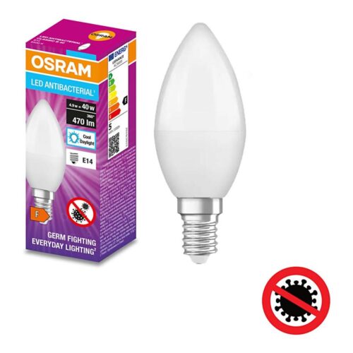 Osram LED Antibakteriális izzó B40 E14/4