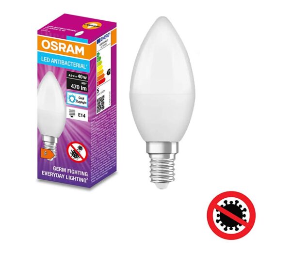 Osram LED Antibakteriális izzó B40 E14/4