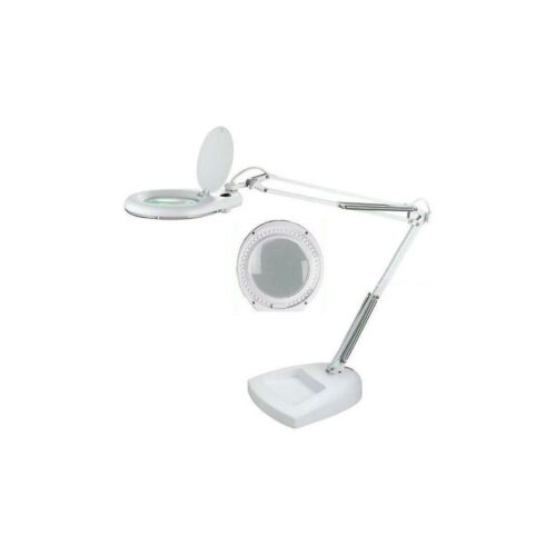 LED Asztali lámpa nagyítóval LED/15W/230V