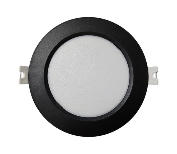 LED Beépíthető lámpa CIRCLE LED/6W/230V 4000K átm. 12 cm fekete