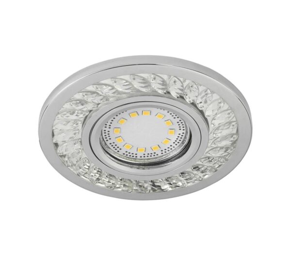 LED Beépíthető lámpa EYE 1xGU10/50W + LED/3W/230V