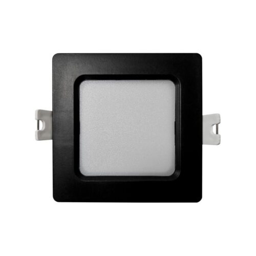 LED Beépíthető lámpa SQUARE LED/3W/230V 4000K 9x9 cm fekete