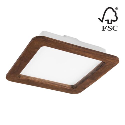 LED Beépíthető lámpa WOODY SPOT LED/17W/230V 3000K cseresznye 18