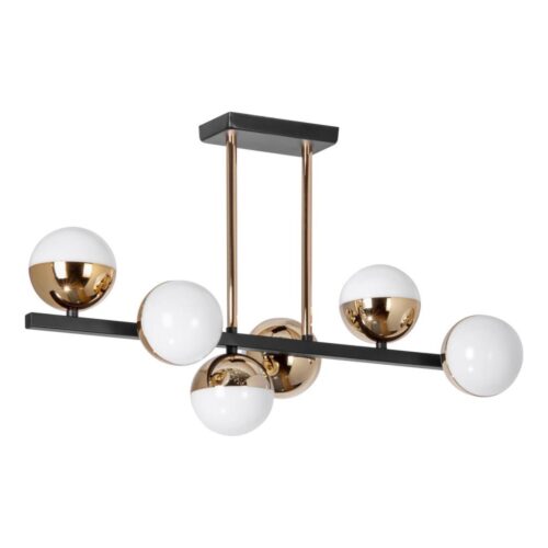 LED Csillár 6xLED/7W/230V arany/fekete