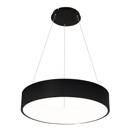 LED csillár OHIO BLACK LED / 24W / 230V