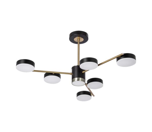 LED Csillár rúdon 6xLED/7W/230V + LED/6W 3000