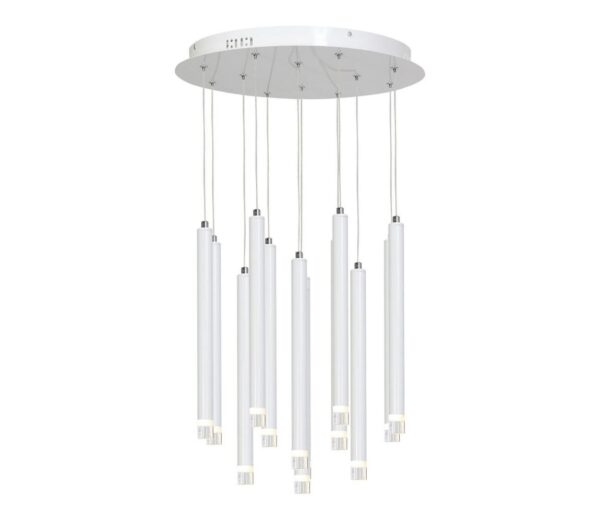 LED Csillár zsinóron ALBA 12xLED/1W/230V fehér