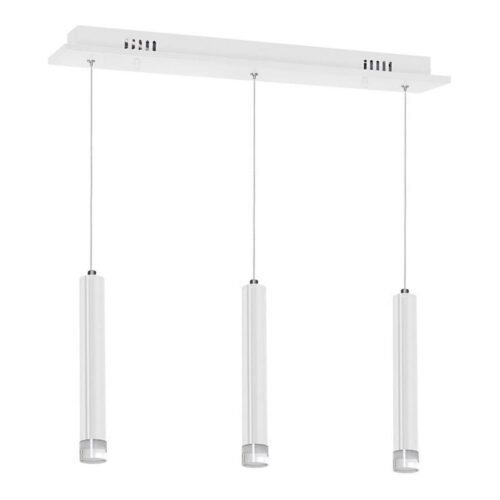 LED Csillár zsinóron ALBA 3xLED/15W/230V fehér