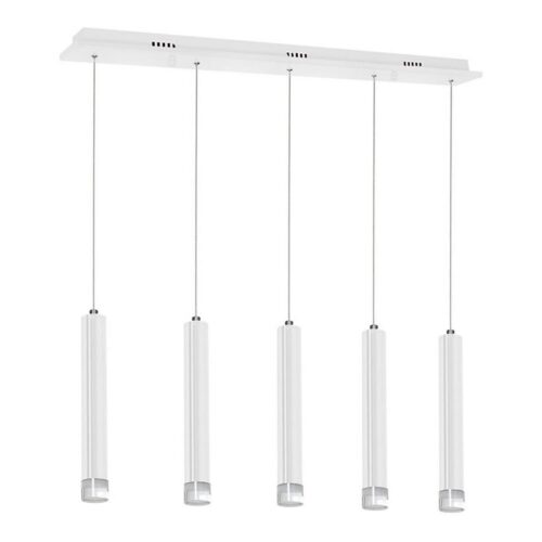 LED Csillár zsinóron ALBA 5xLED/25W/230V fehér