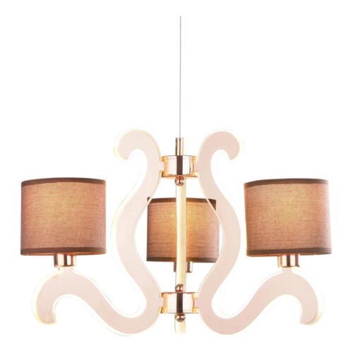 LED Csillár zsinóron AMBROSIA 3xE14/40W/230V + LED/18