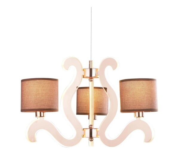 LED Csillár zsinóron AMBROSIA 3xE14/40W/230V + LED/18