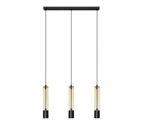 LED Csillár zsinóron BARS 3xGU10/4