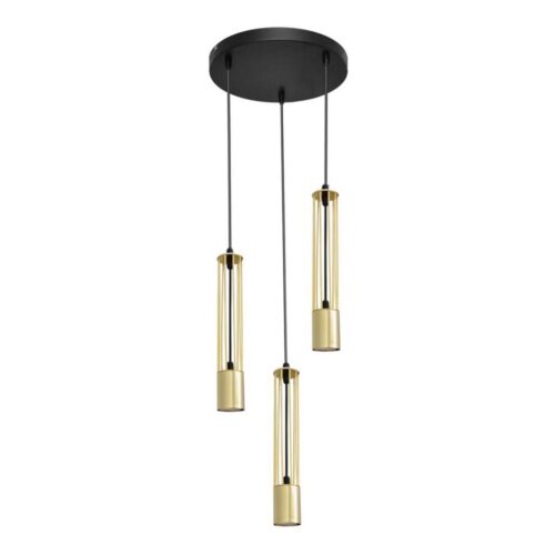 LED Csillár zsinóron BARS 3xGU10/4