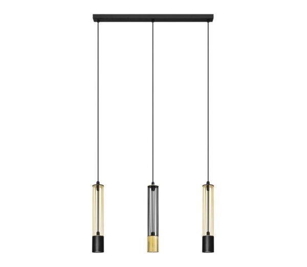 LED Csillár zsinóron BARS 3xGU10/4