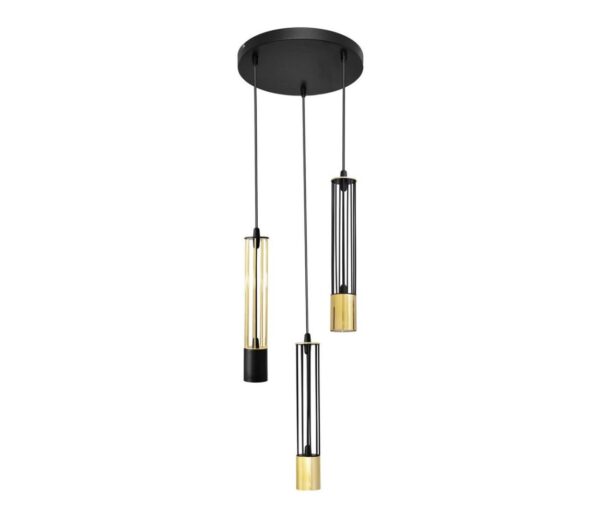 LED Csillár zsinóron BARS 3xGU10/4