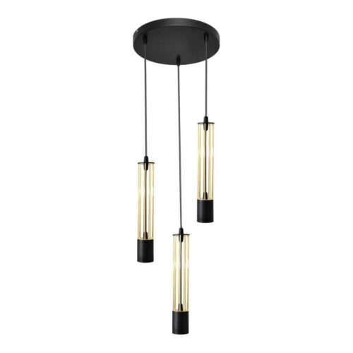 LED Csillár zsinóron BARS 3xGU10/4