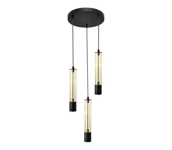 LED Csillár zsinóron BARS 3xGU10/4