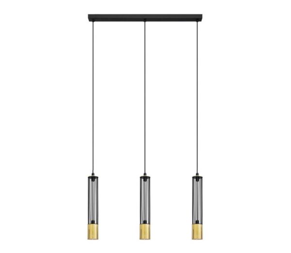 LED Csillár zsinóron BARS 3xGU10/4
