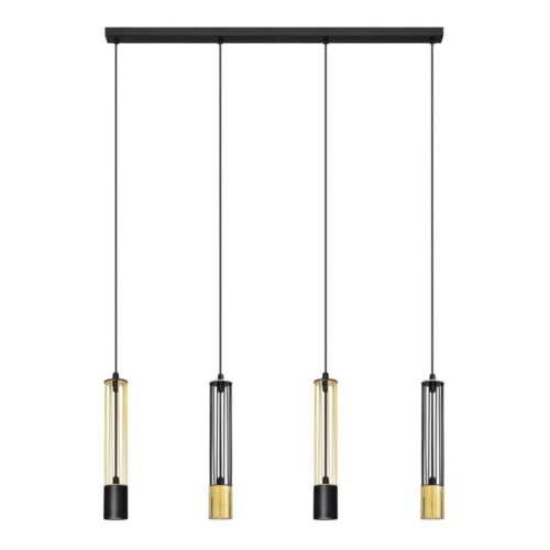 LED Csillár zsinóron BARS 4xGU10/4