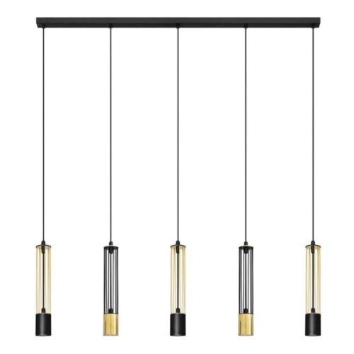 LED Csillár zsinóron BARS 5xGU10/4