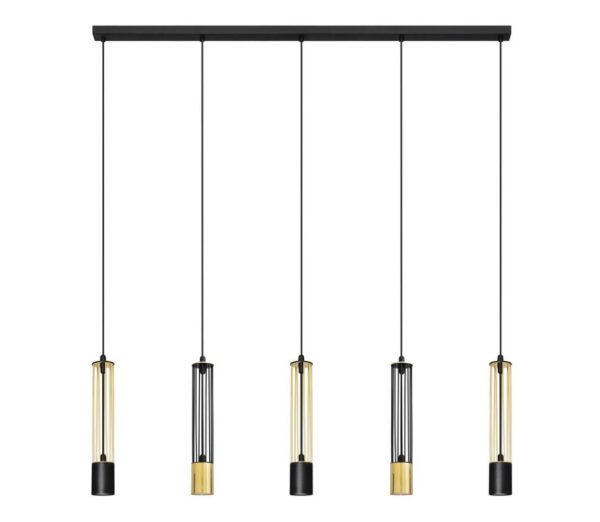 LED Csillár zsinóron BARS 5xGU10/4