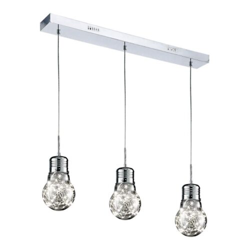 LED Csillár zsinóron BULB 3xLED/5W/230V