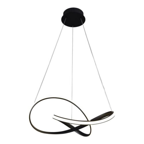LED Csillár zsinóron CAPPIO LED/36W/230V fekete