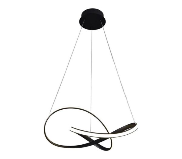 LED Csillár zsinóron CAPPIO LED/36W/230V fekete