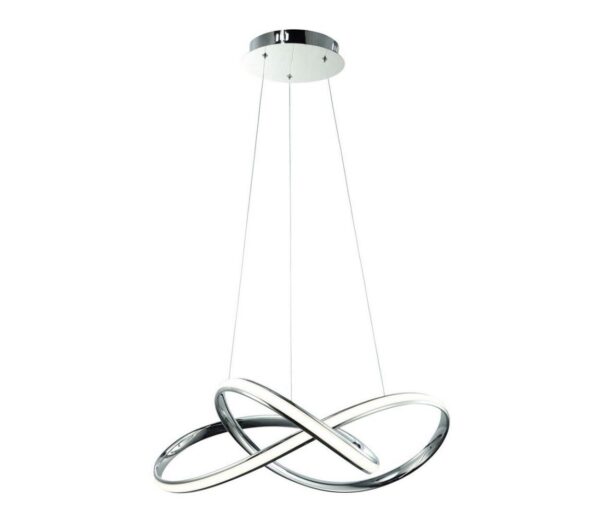 LED Csillár zsinóron CAPPIO LED/36W/230V króm
