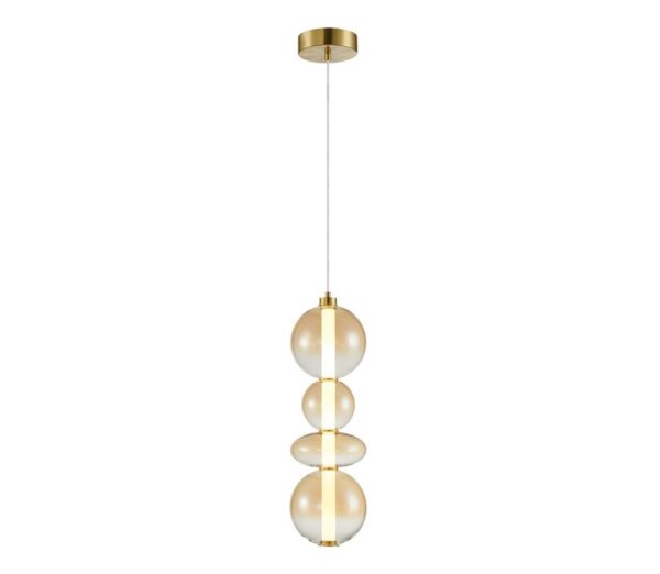 LED Csillár zsinóron DAPHNE LED/36W/230V arany